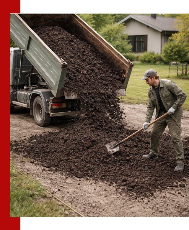 Чернозем для газона с доставкой в Балахне быстро и качественно