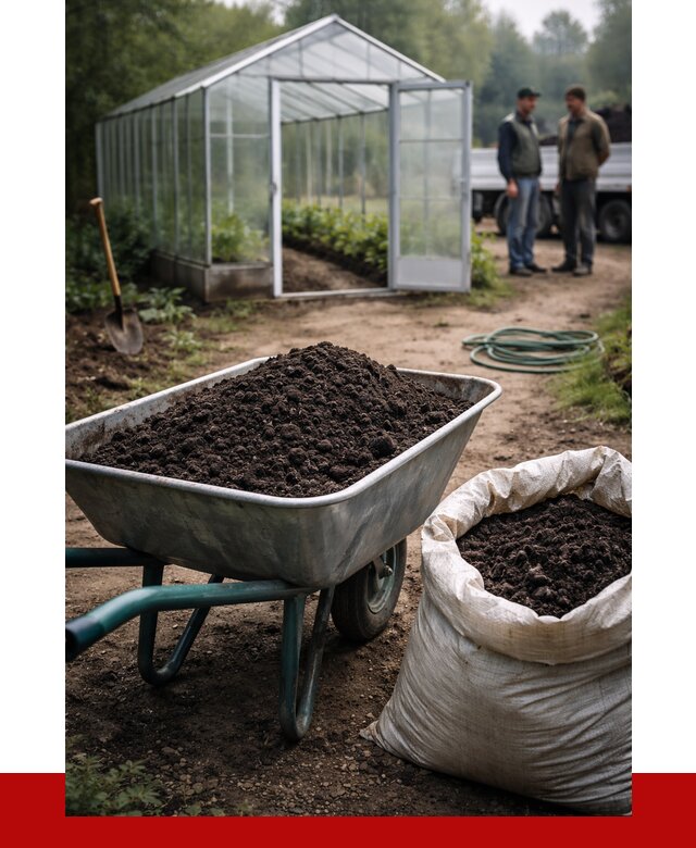 Чернозем для теплицы в Балахне с доставкой от 1567 р. | ПРОНЕРУДБлх