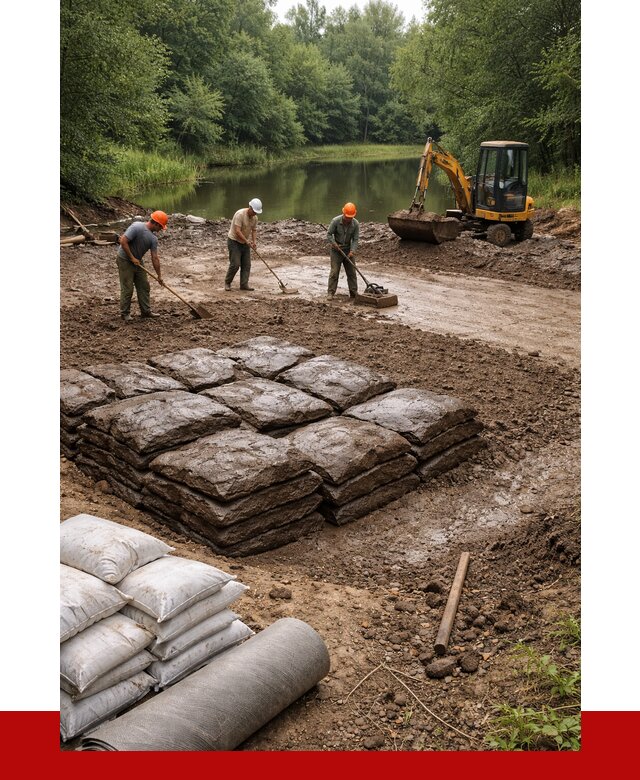 Купить глину для пруда в Балахне от 4702 р. с доставкой | ПРОНЕРУДБлх
