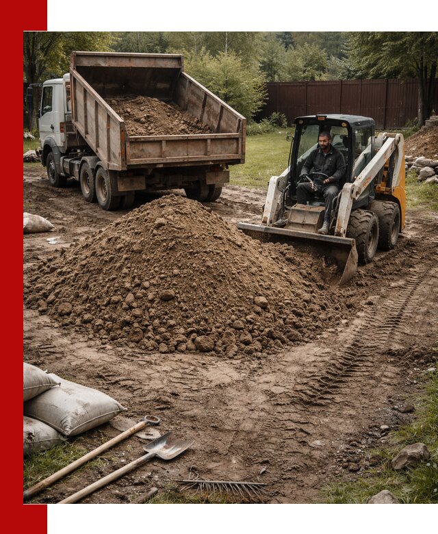 Суглинок для планировки участков в Балахне с доставкой и выгрузкой