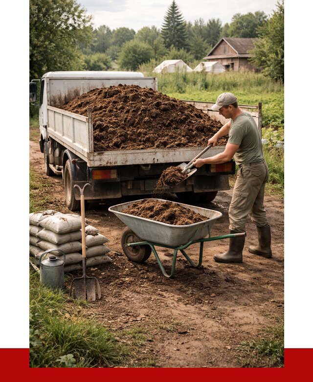 Купить коровий навоз с доставкой в Балахне от 1881 р. | ПРОНЕРУДБлх