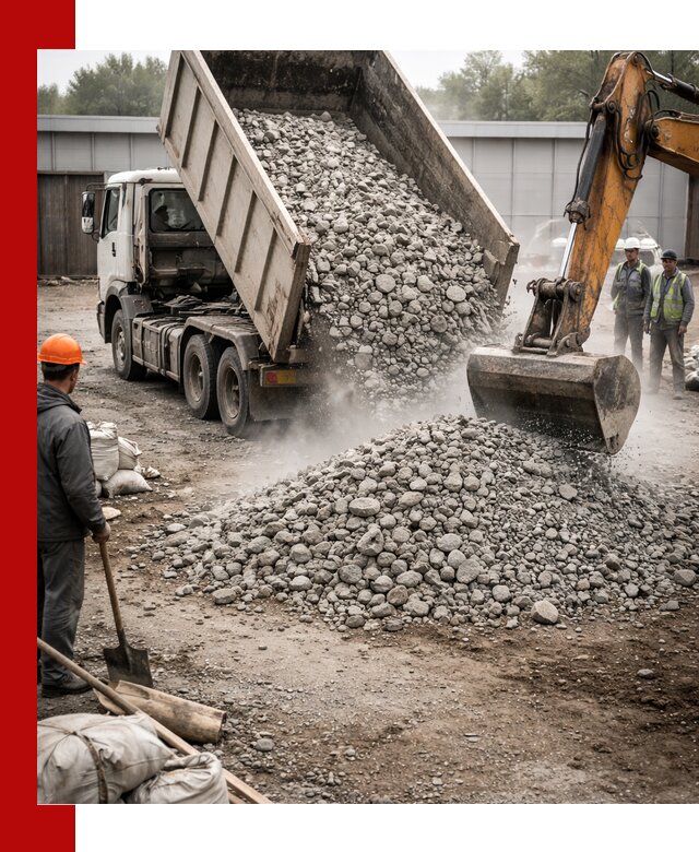 Доставка дробленого бетона в Балахне оптом и в розницу