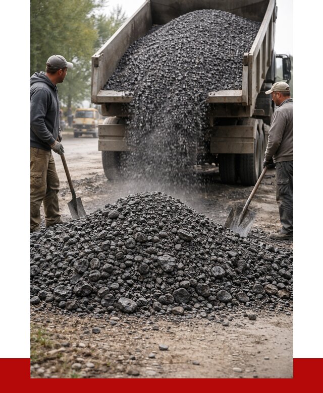 Дробленый асфальт в Балахне от 2925 р. с доставкой | ПРОНЕРУДБлх