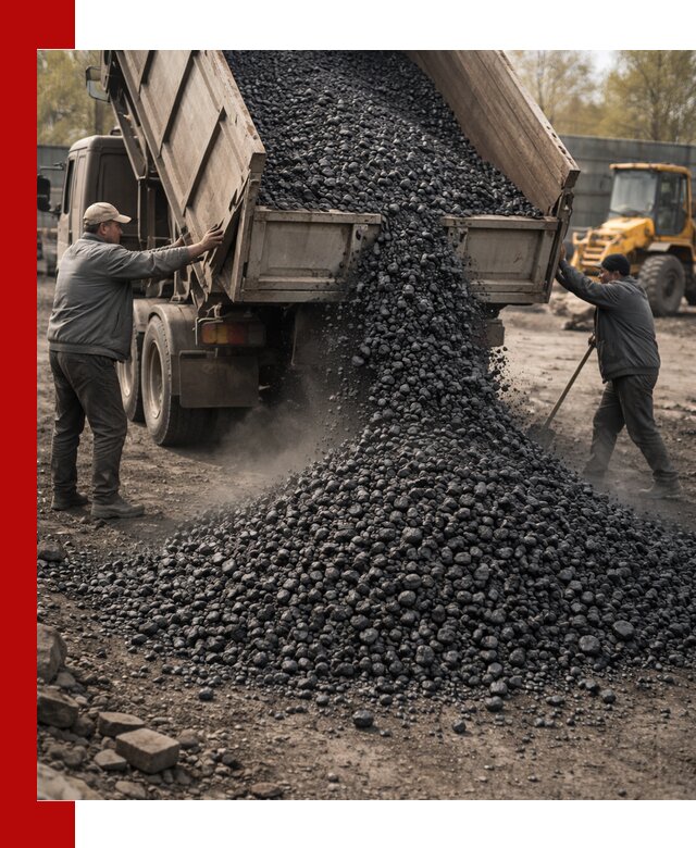 Доставка угля семечка самосвалами в Балахне