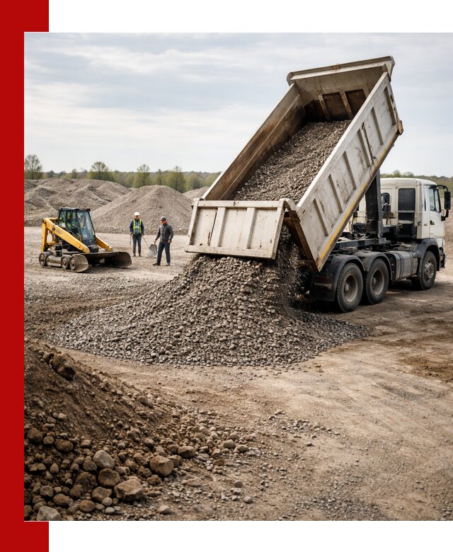 Доставка самосвалом 25 м³ в Балахне быстро и надежно