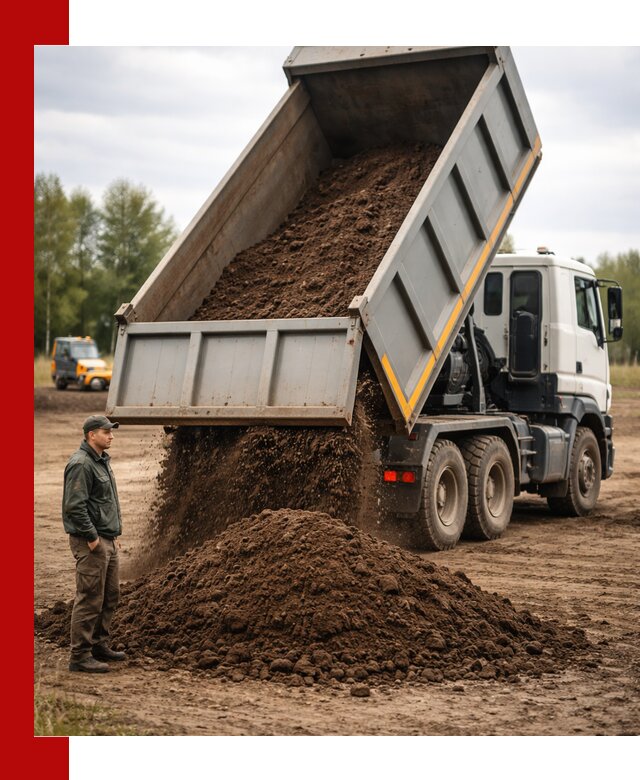 Аренда самосвала с водителем в Балахне для сыпучих грузов и навоза