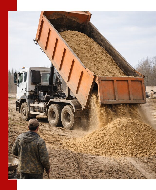 Аренда самосвала 20 тонн для перевозки грузов в Балахне