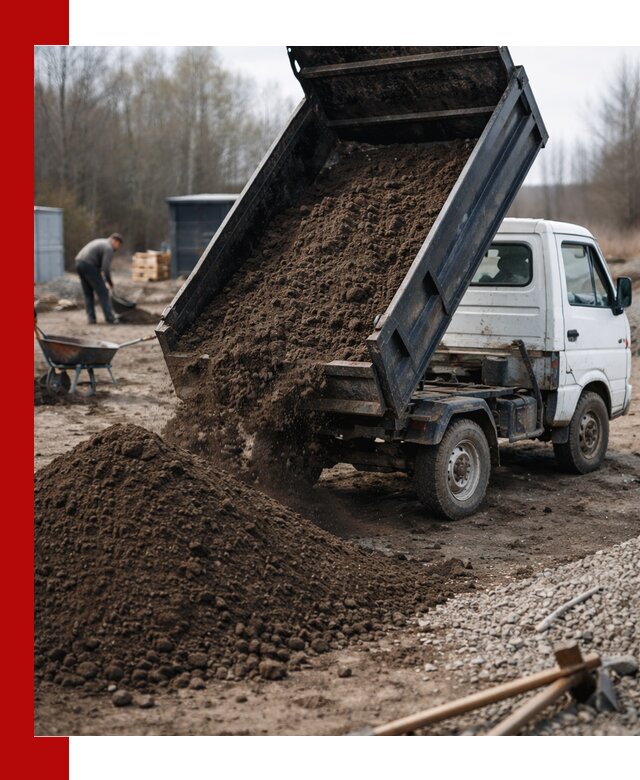 Аренда минисамосвала в Балахне для доставки сыпучих материалов