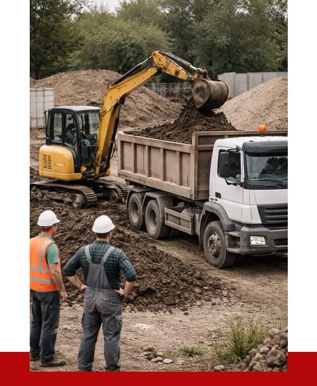 Вывоз грунта в Балахне от 4702 р. самосвалом | ПРОНЕРУДБлх