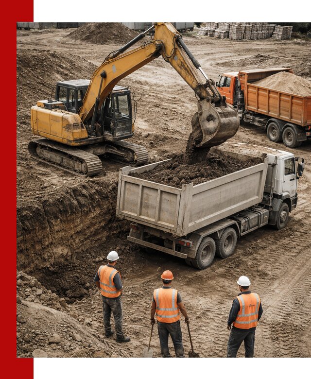 Разработка грунта для строительства и благоустройства в Балахне