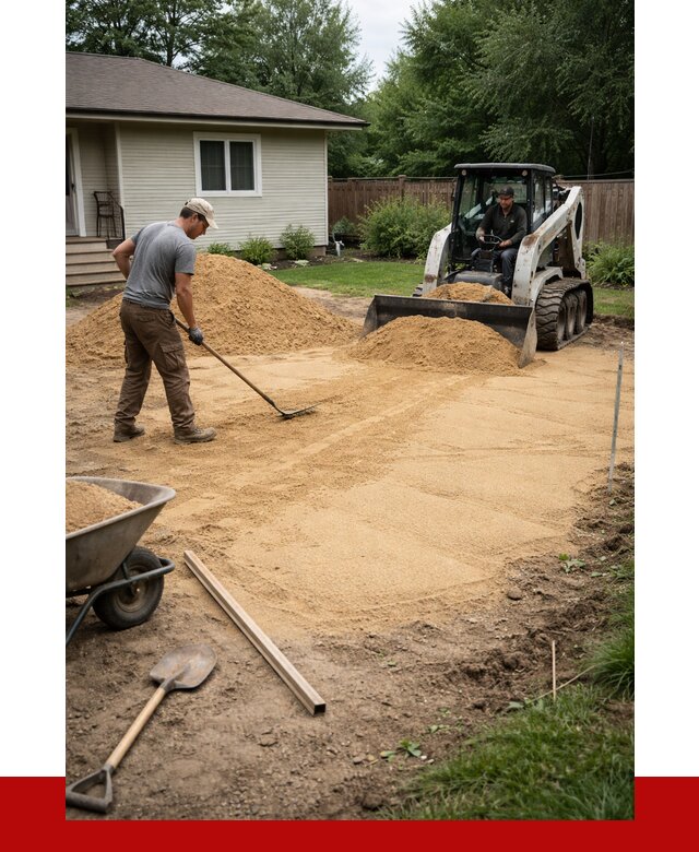 Отсыпка участка песком в Балахне, от 2612 р., ПРОНЕРУДБлх