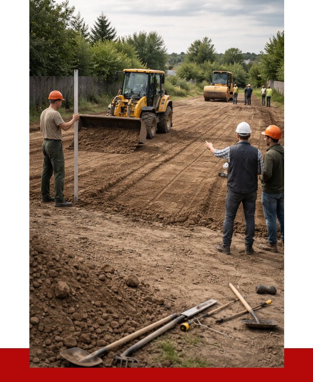 Планировка участка грунтом в Балахне от 4702 р ПРОНЕРУДБлх