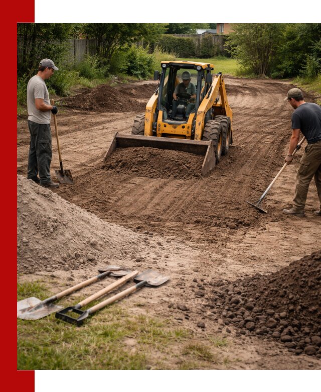 Планировка участка грунтом с вывозом и доставкой в Балахне